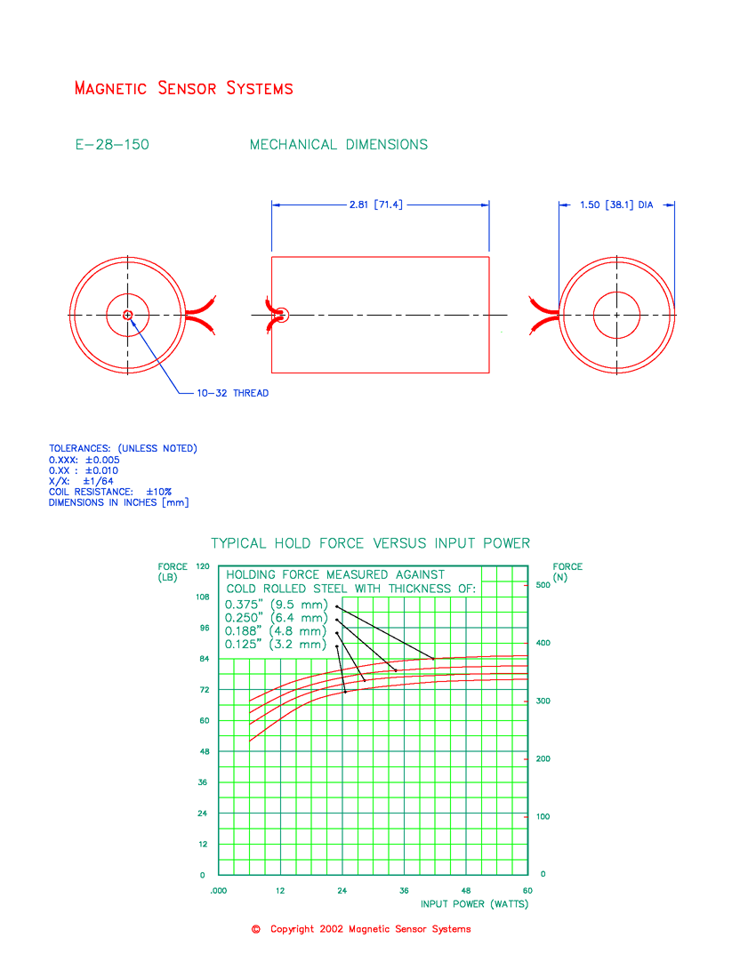 Electromagnet E-28-150, Page 2